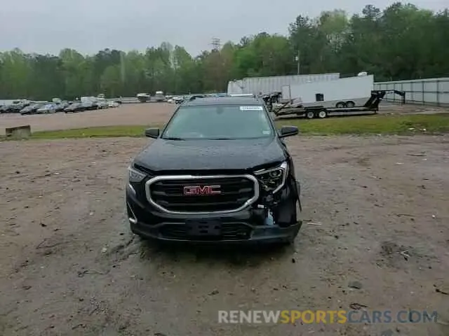 11 fotografías del automóvil dañado 3GKALMEV1KL383545 GMC TERRAIN 2019