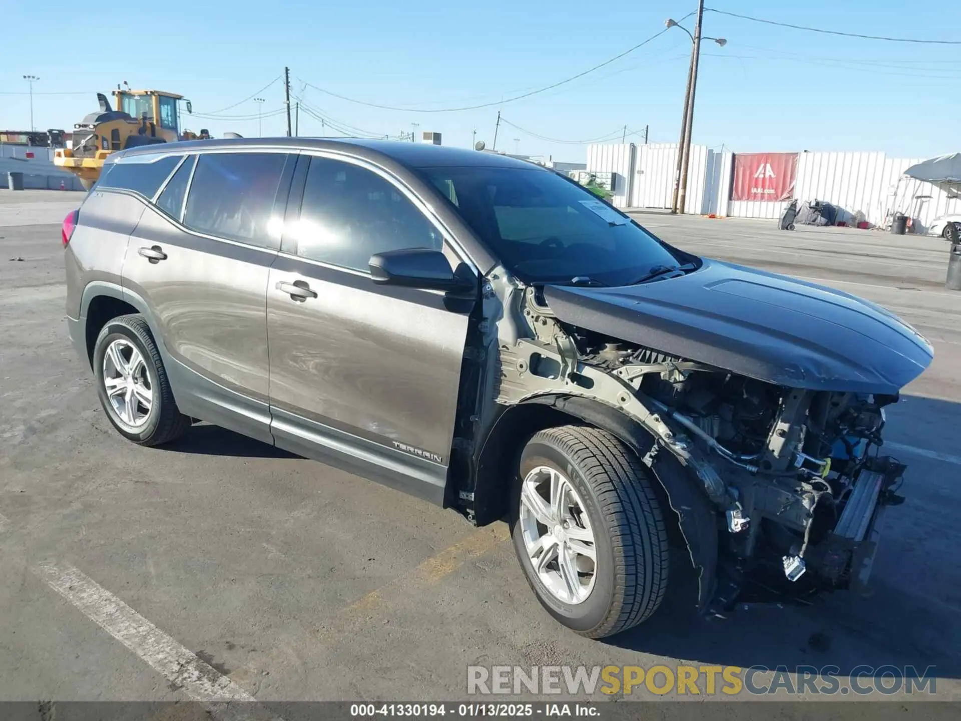 1 fotografías del automóvil dañado 3GKALMEV2KL228146 GMC TERRAIN 2019
