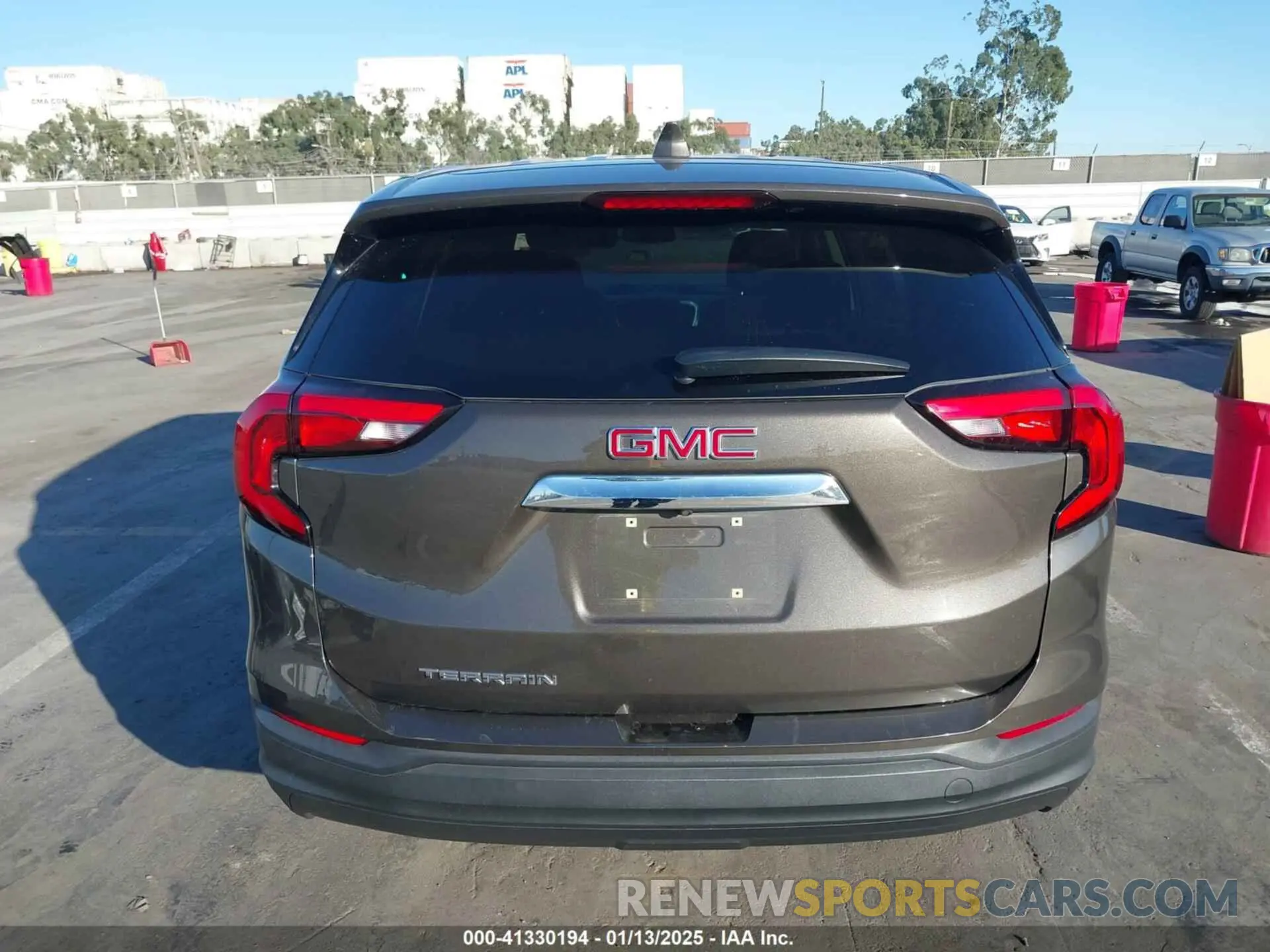 17 fotografías del automóvil dañado 3GKALMEV2KL228146 GMC TERRAIN 2019