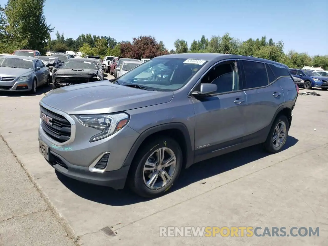 1 fotografías del automóvil dañado 3GKALMEV2KL249787 GMC TERRAIN 2019
