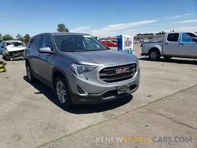 11 fotografías del automóvil dañado 3GKALMEV2KL249787 GMC TERRAIN 2019