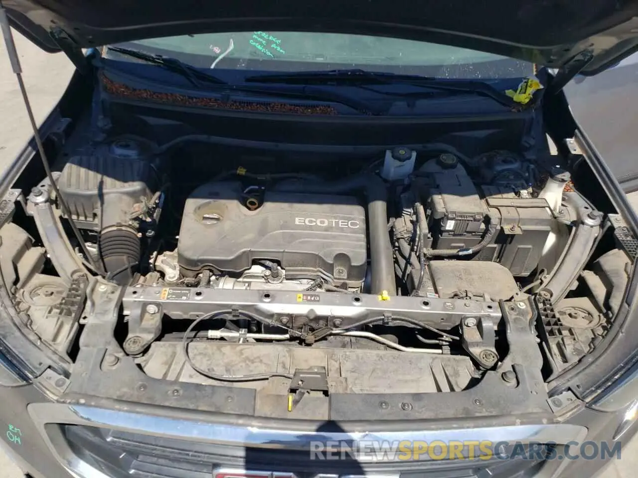 14 fotografías del automóvil dañado 3GKALMEV2KL249787 GMC TERRAIN 2019