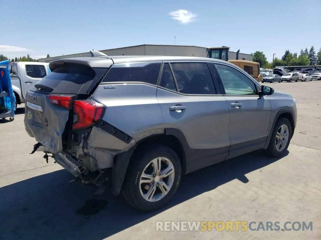 3 fotografías del automóvil dañado 3GKALMEV2KL249787 GMC TERRAIN 2019