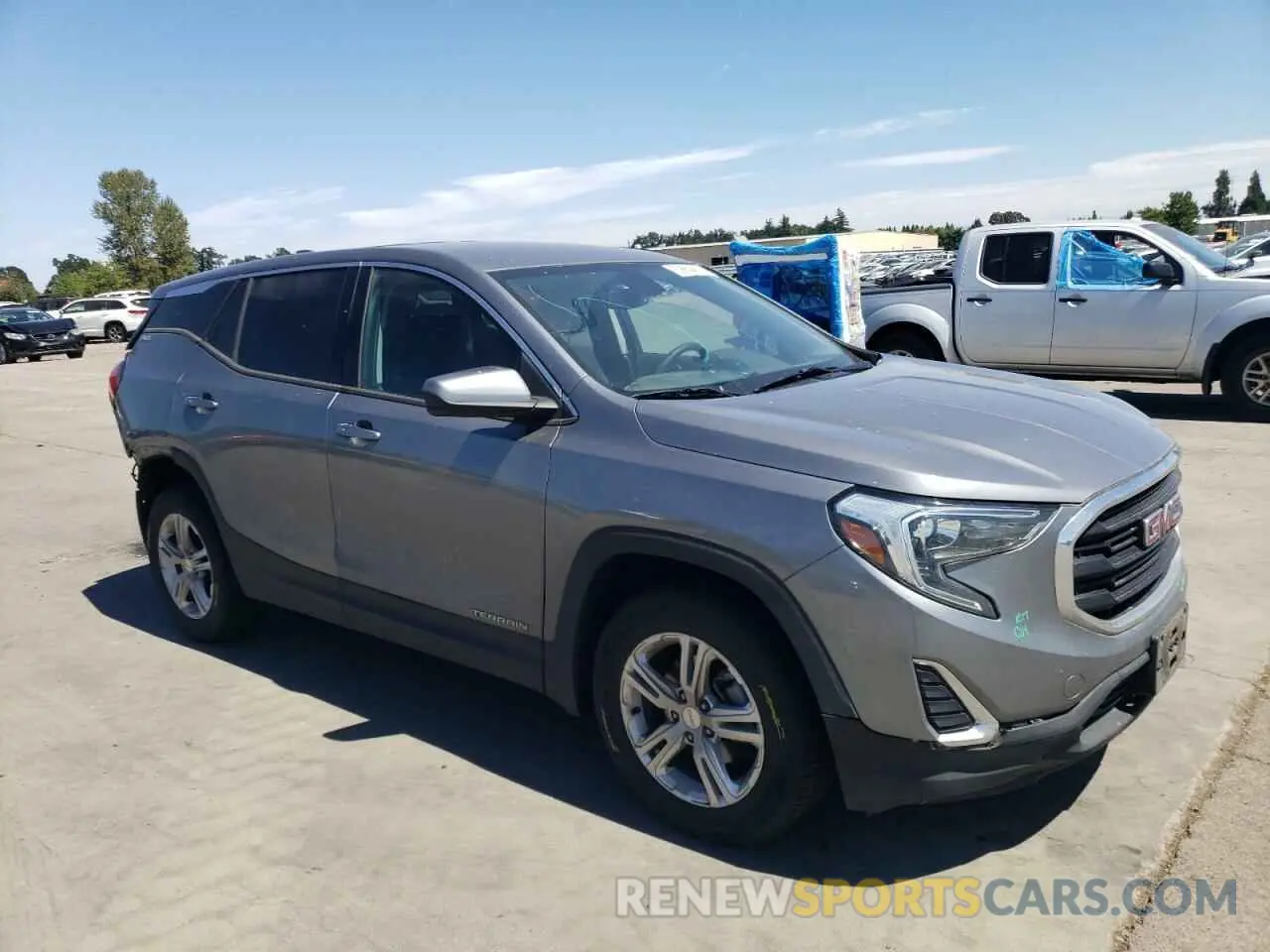 4 fotografías del automóvil dañado 3GKALMEV2KL249787 GMC TERRAIN 2019