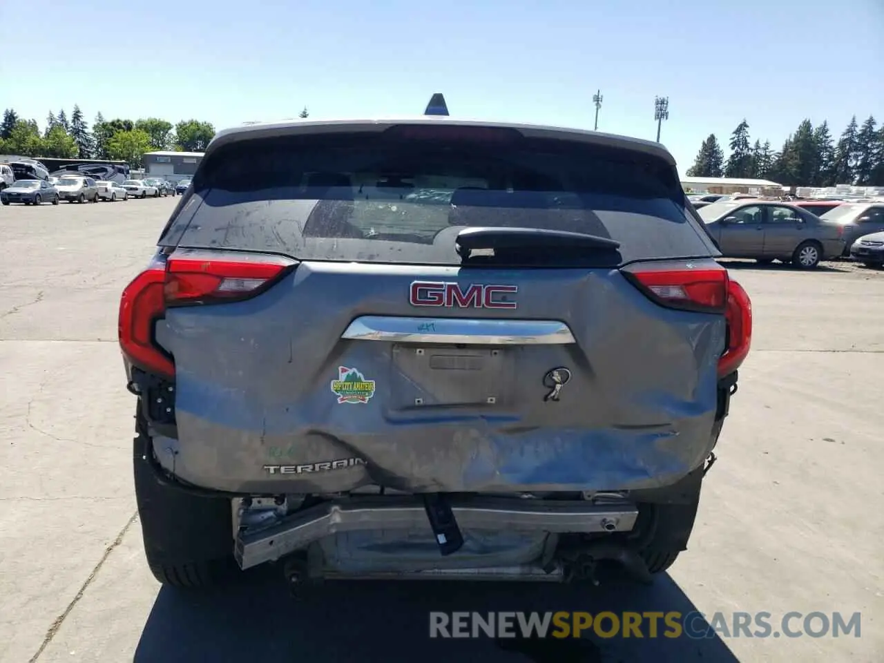 6 fotografías del automóvil dañado 3GKALMEV2KL249787 GMC TERRAIN 2019