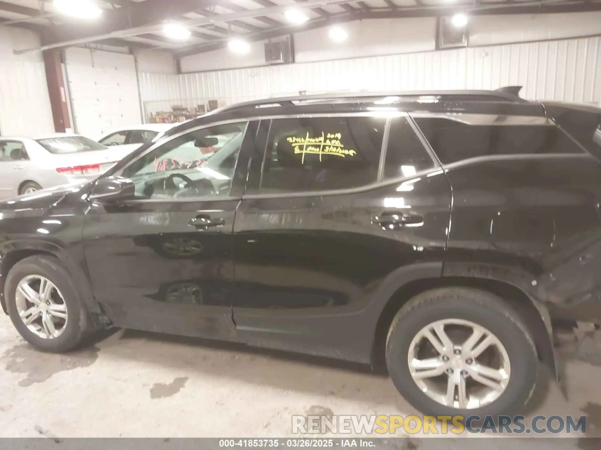 15 fotografías del automóvil dañado 3GKALMEV2KL254181 GMC TERRAIN 2019