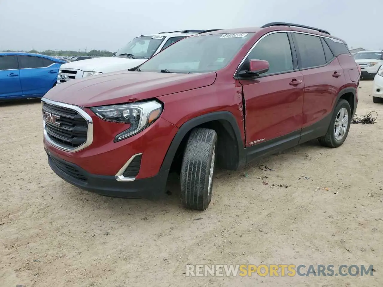 1 fotografías del automóvil dañado 3GKALMEV2KL367595 GMC TERRAIN 2019