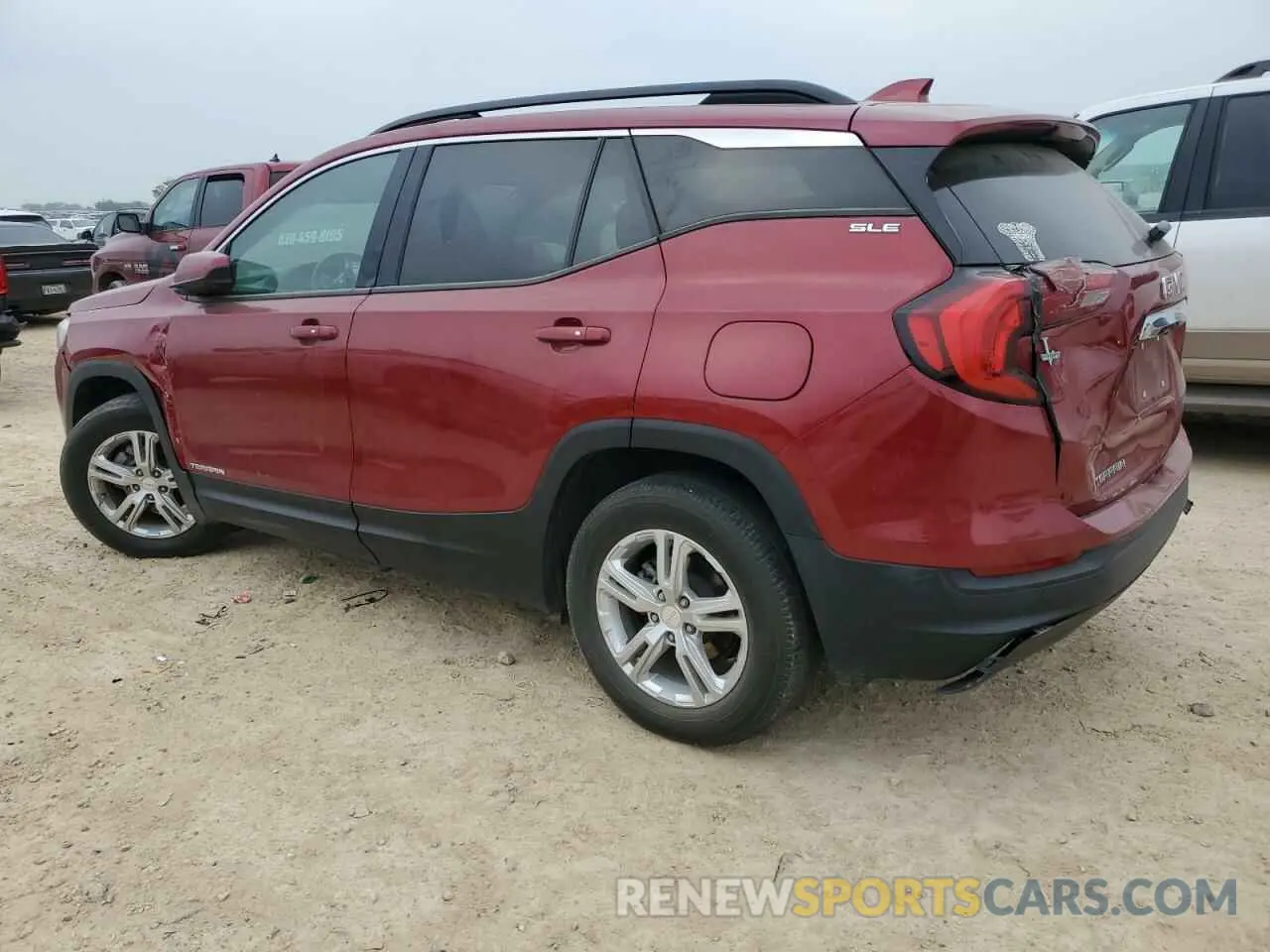 2 fotografías del automóvil dañado 3GKALMEV2KL367595 GMC TERRAIN 2019