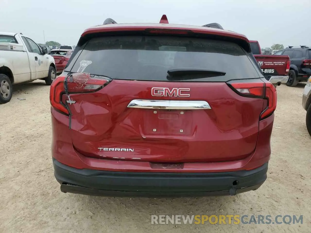 6 fotografías del automóvil dañado 3GKALMEV2KL367595 GMC TERRAIN 2019