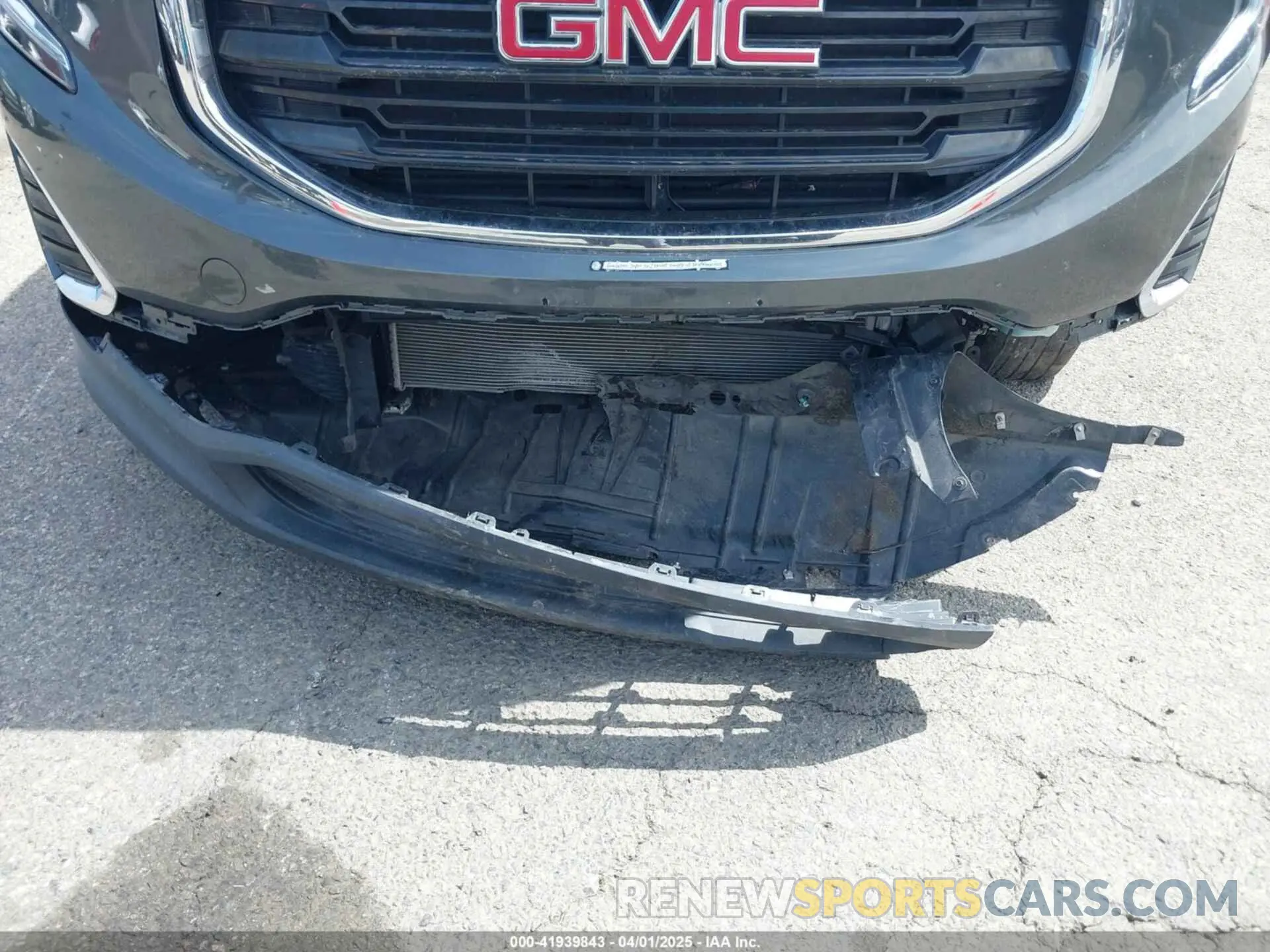 6 fotografías del automóvil dañado 3GKALMEV3KL135653 GMC TERRAIN 2019