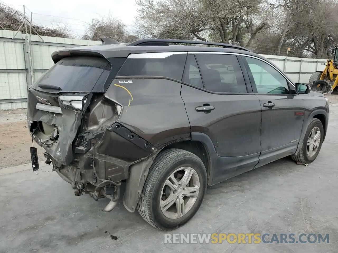 3 fotografías del automóvil dañado 3GKALMEV3KL169575 GMC TERRAIN 2019