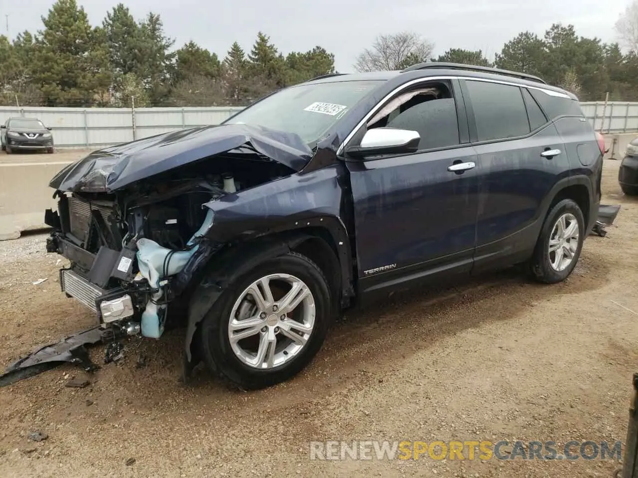 1 fotografías del automóvil dañado 3GKALMEV4KL101592 GMC TERRAIN 2019