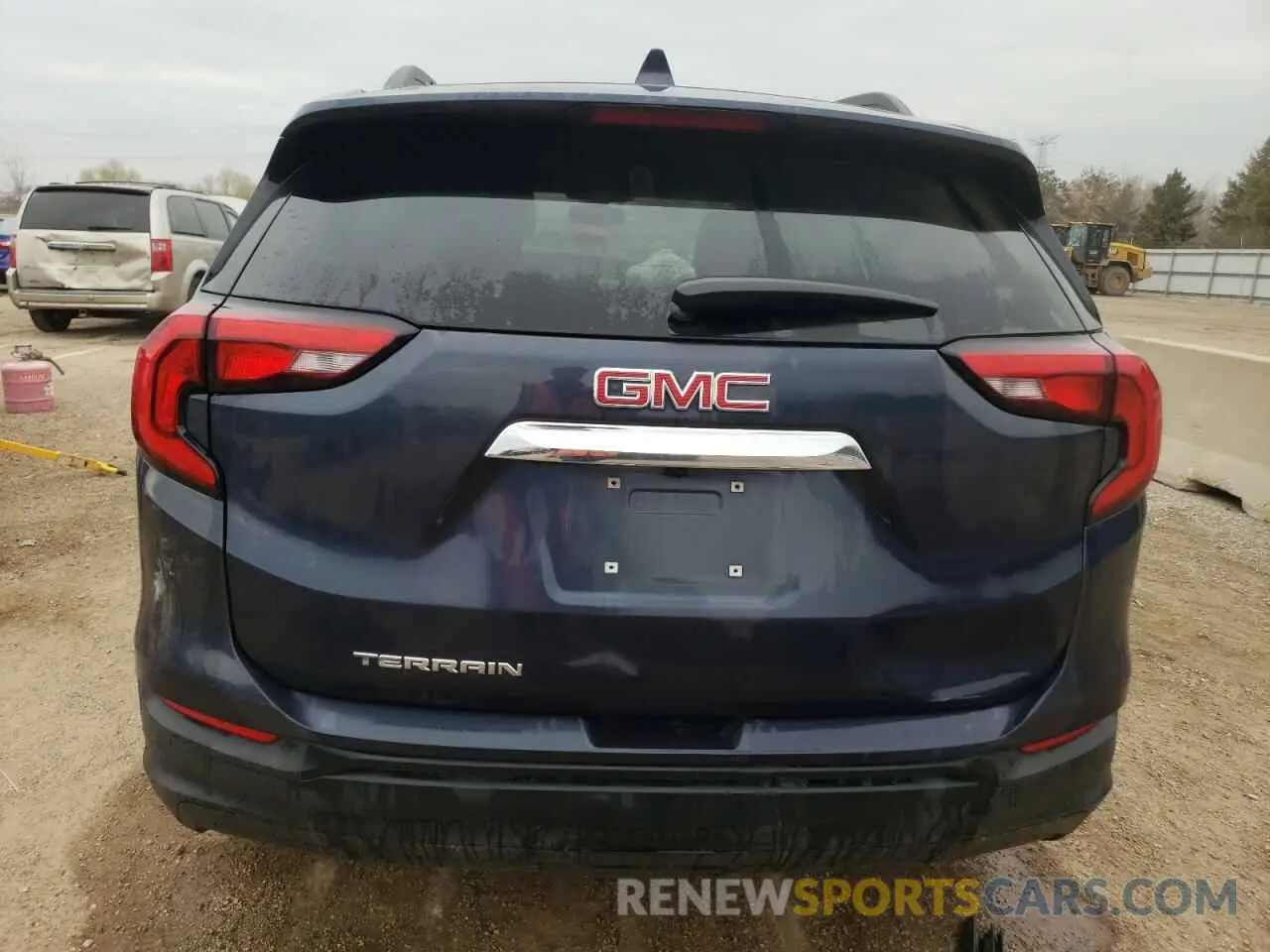6 fotografías del automóvil dañado 3GKALMEV4KL101592 GMC TERRAIN 2019