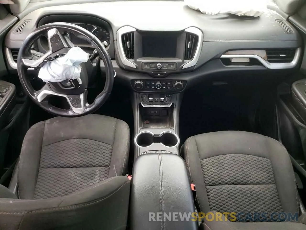 8 fotografías del automóvil dañado 3GKALMEV4KL101592 GMC TERRAIN 2019