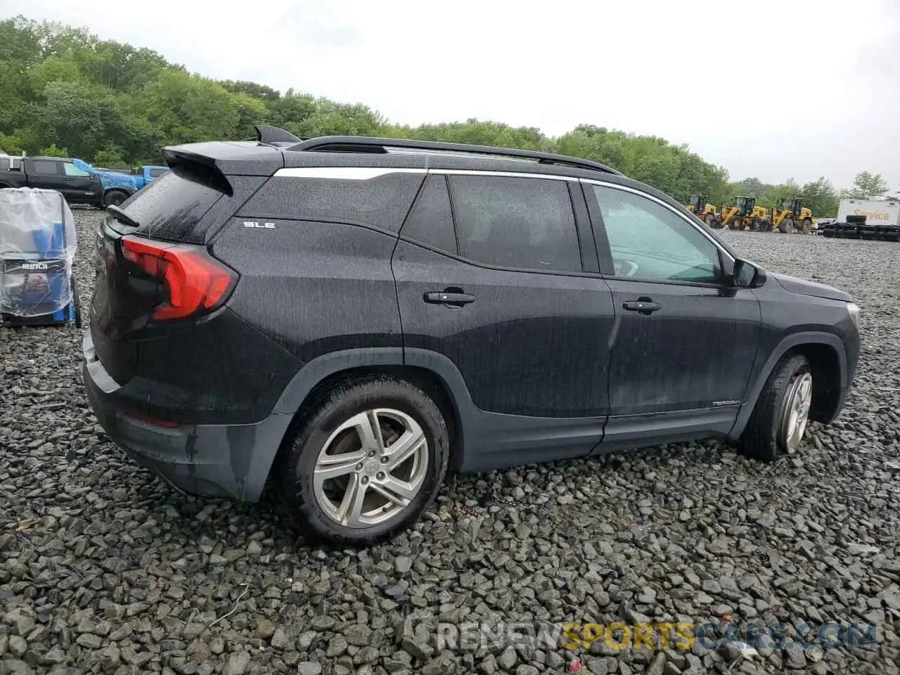 3 fotografías del automóvil dañado 3GKALMEV4KL199717 GMC TERRAIN 2019