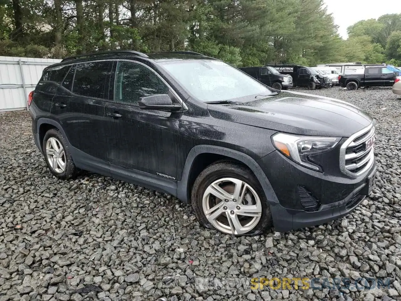 4 fotografías del automóvil dañado 3GKALMEV4KL199717 GMC TERRAIN 2019