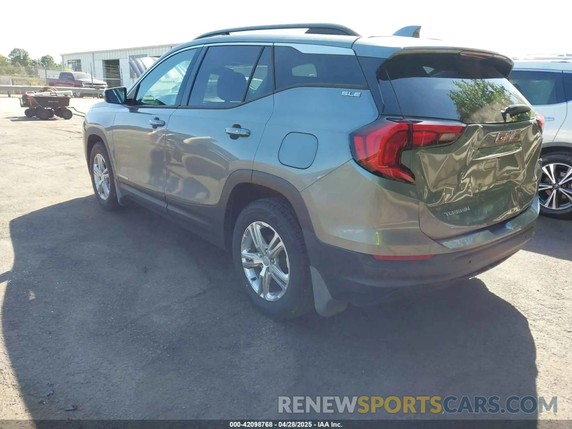 3 fotografías del automóvil dañado 3GKALMEV4KL212126 GMC TERRAIN 2019