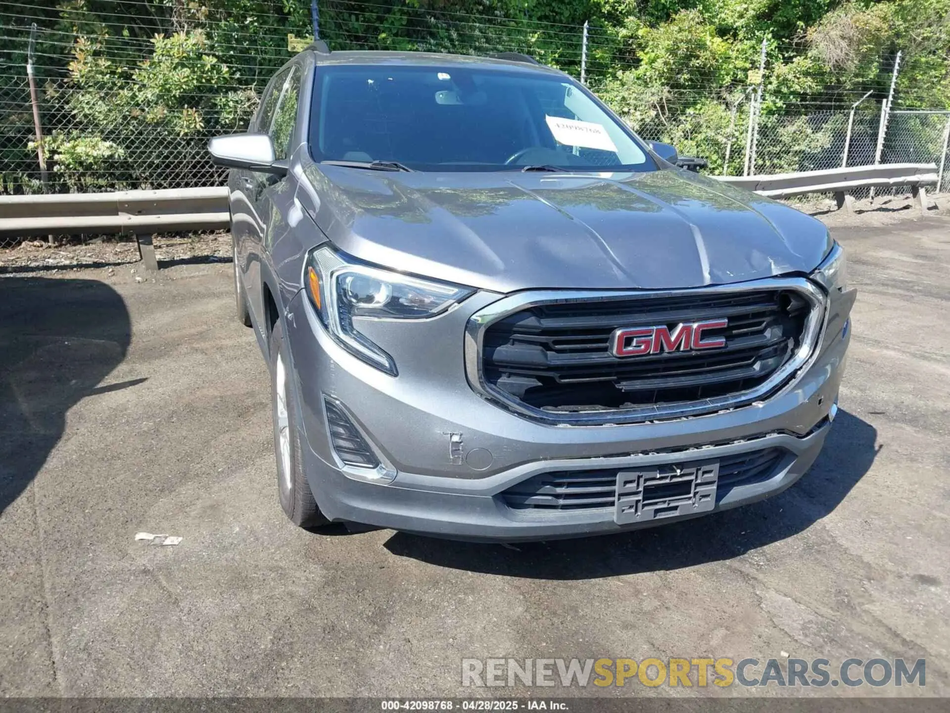 6 fotografías del automóvil dañado 3GKALMEV4KL212126 GMC TERRAIN 2019