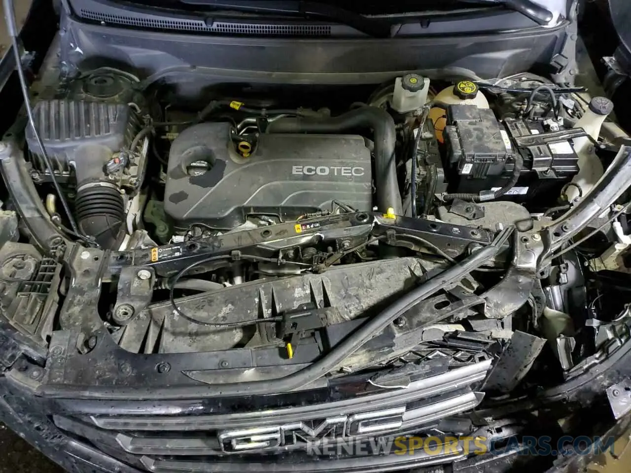 12 fotografías del automóvil dañado 3GKALMEV4KL291703 GMC TERRAIN 2019