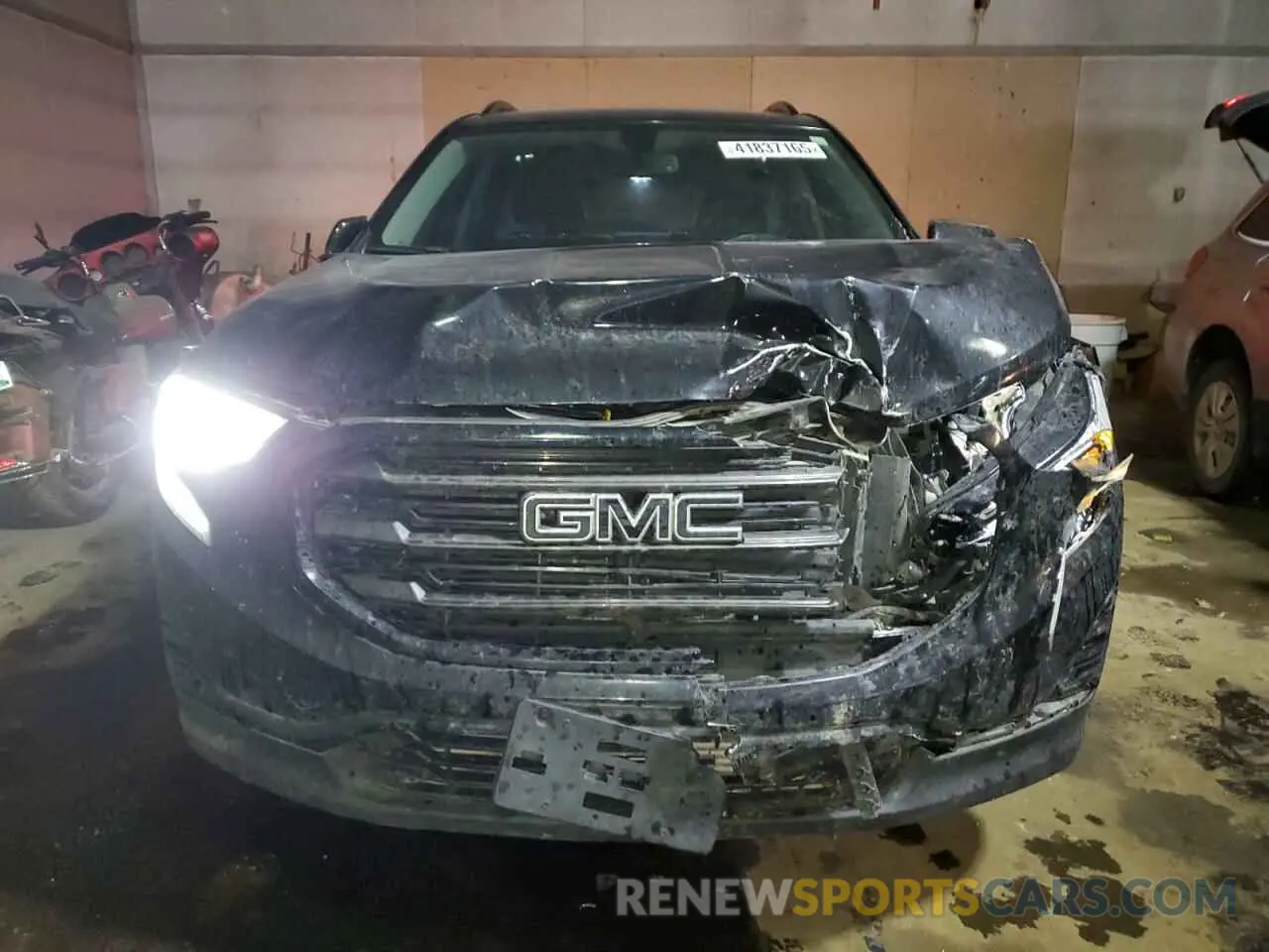 5 fotografías del automóvil dañado 3GKALMEV4KL291703 GMC TERRAIN 2019
