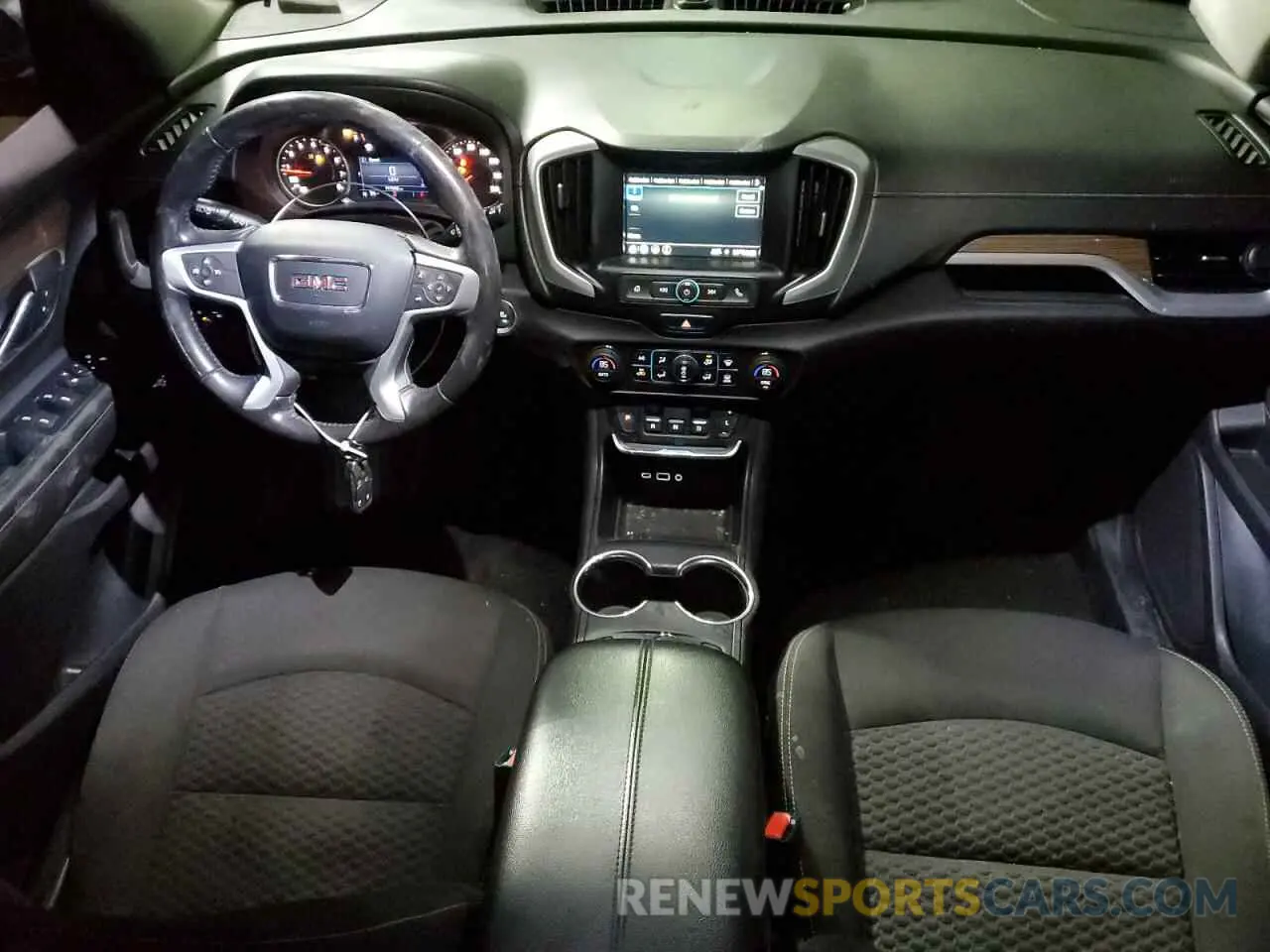 8 fotografías del automóvil dañado 3GKALMEV4KL291703 GMC TERRAIN 2019