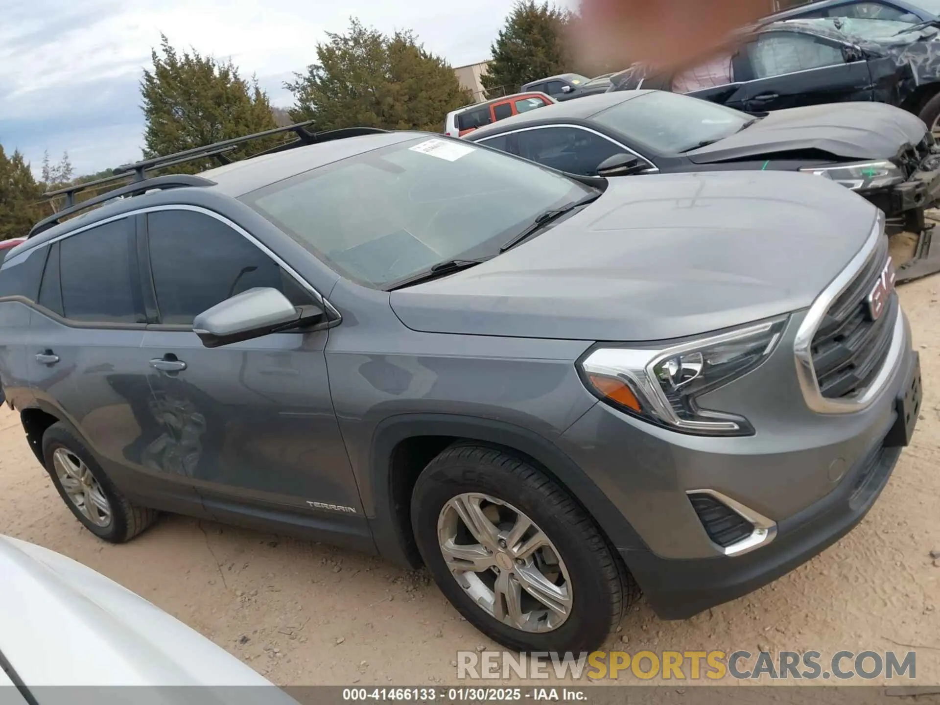 13 fotografías del automóvil dañado 3GKALMEV4KL343461 GMC TERRAIN 2019