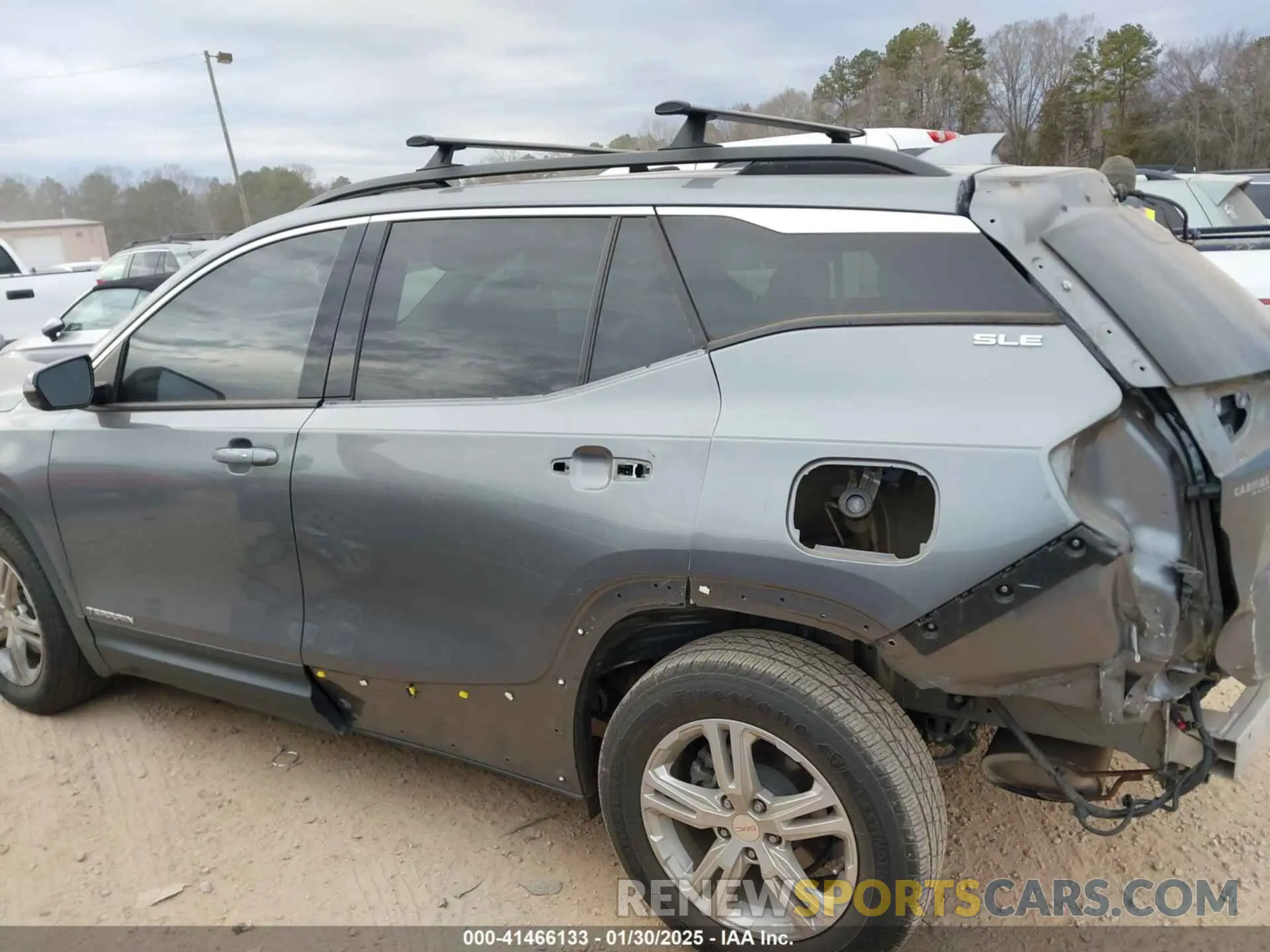 14 fotografías del automóvil dañado 3GKALMEV4KL343461 GMC TERRAIN 2019