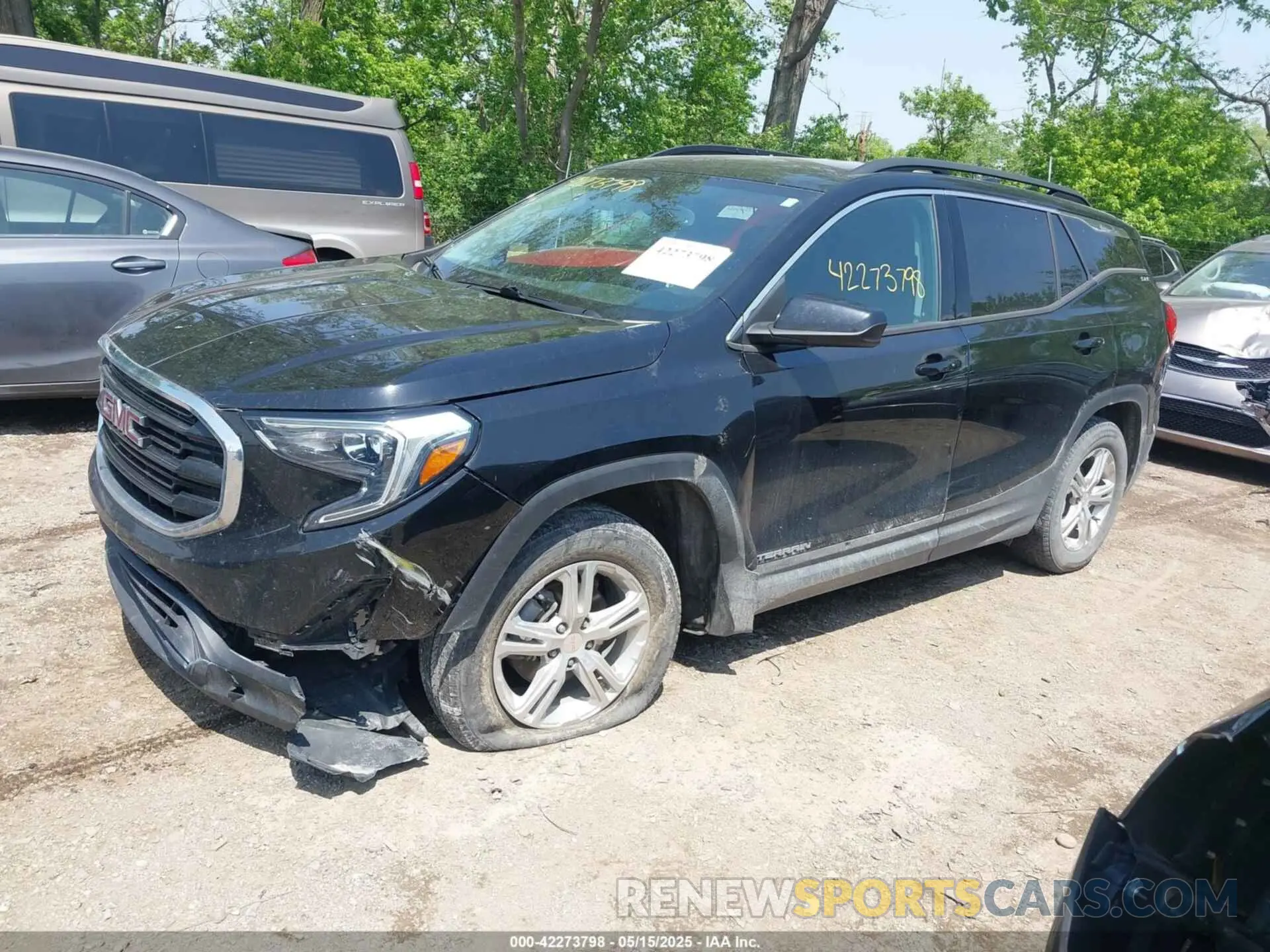 2 fotografías del automóvil dañado 3GKALMEV5KL322294 GMC TERRAIN 2019