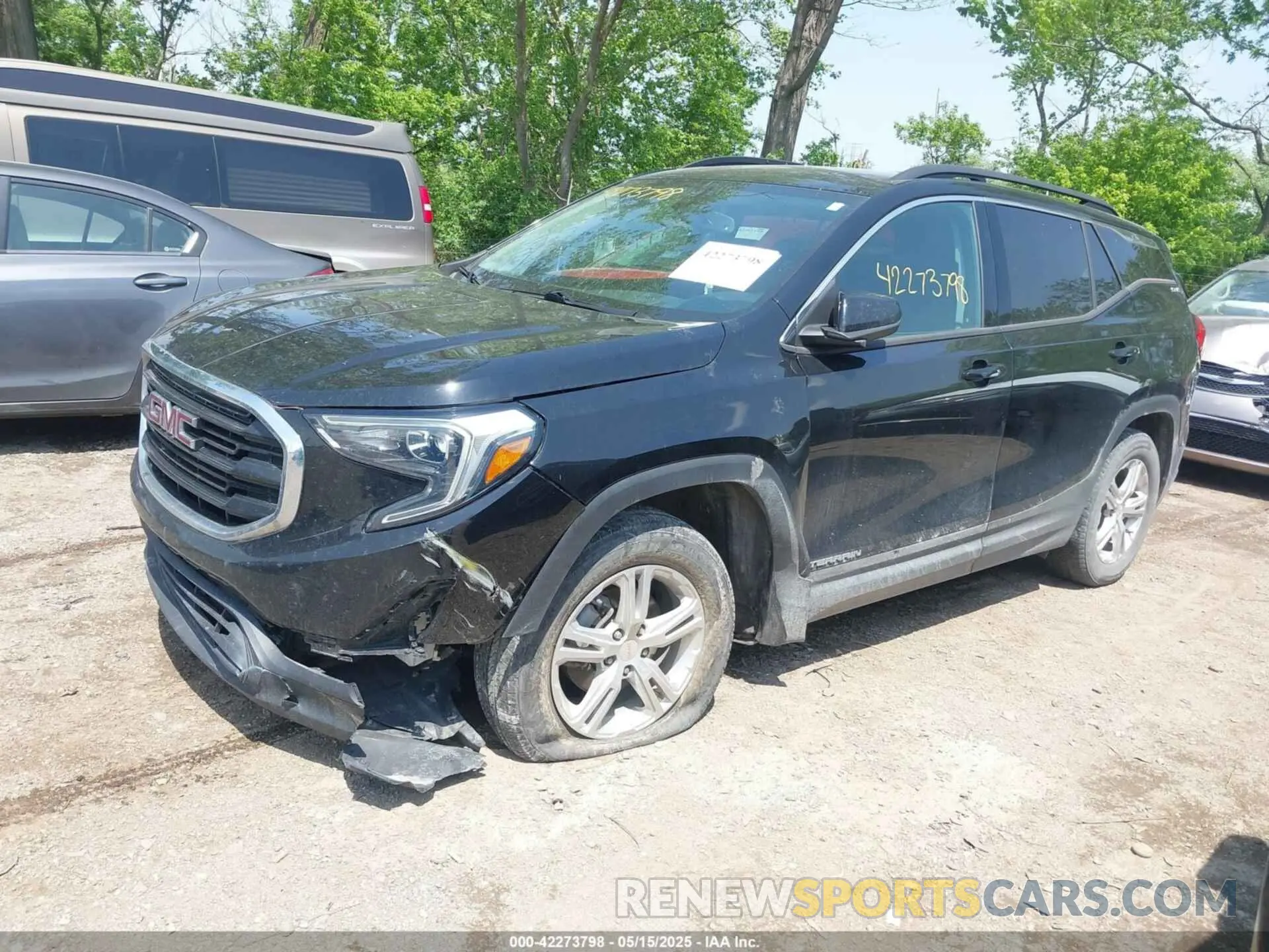 6 fotografías del automóvil dañado 3GKALMEV5KL322294 GMC TERRAIN 2019