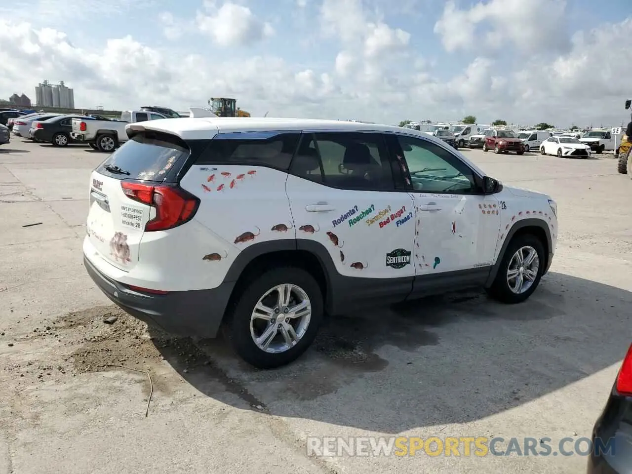 3 fotografías del automóvil dañado 3GKALMEV6KL211365 GMC TERRAIN 2019