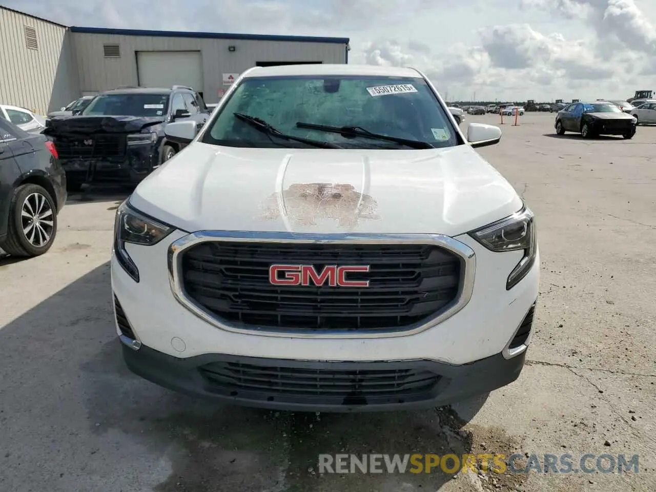 5 fotografías del automóvil dañado 3GKALMEV6KL211365 GMC TERRAIN 2019