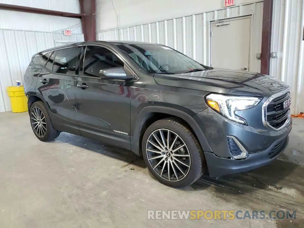 4 fotografías del automóvil dañado 3GKALMEV6KL251512 GMC TERRAIN 2019