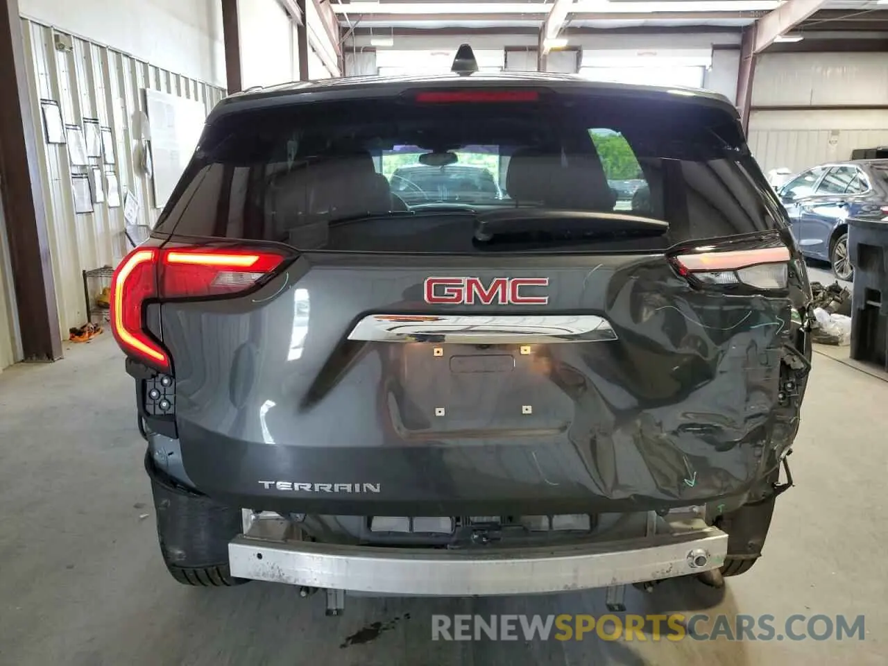 6 fotografías del automóvil dañado 3GKALMEV6KL251512 GMC TERRAIN 2019