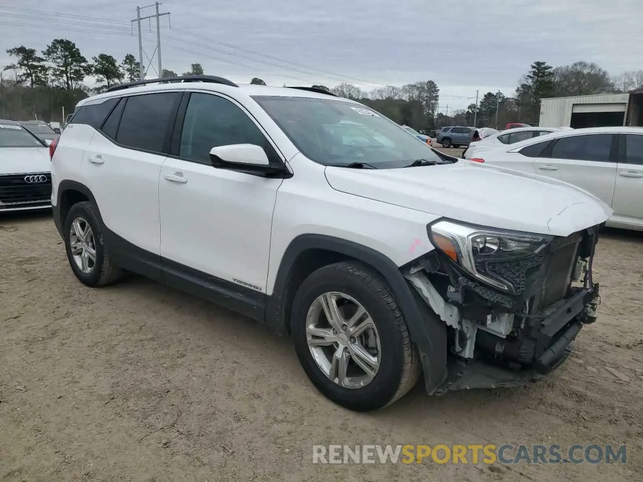 4 fotografías del automóvil dañado 3GKALMEV7KL161172 GMC TERRAIN 2019