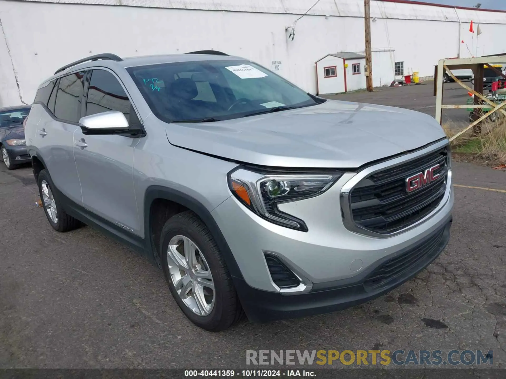 1 fotografías del automóvil dañado 3GKALMEV7KL162970 GMC TERRAIN 2019