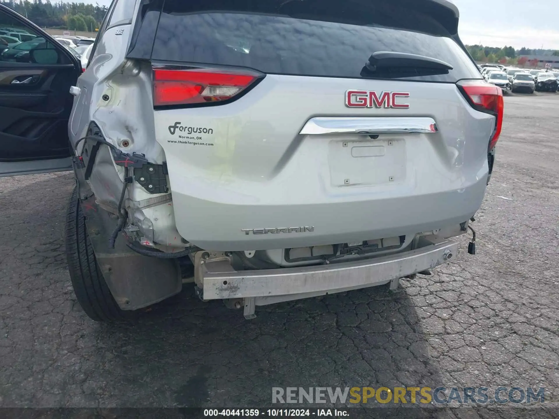 6 fotografías del automóvil dañado 3GKALMEV7KL162970 GMC TERRAIN 2019