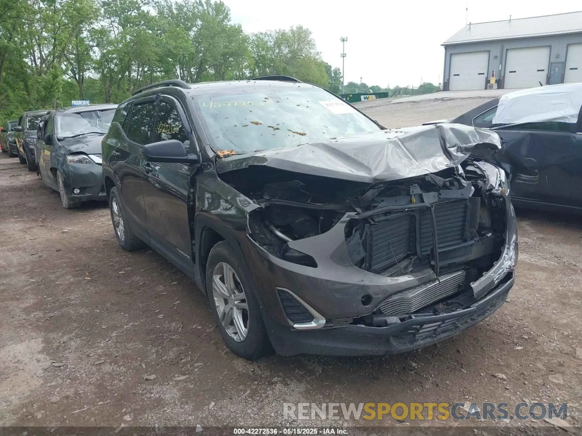 1 fotografías del automóvil dañado 3GKALMEV7KL178683 GMC TERRAIN 2019