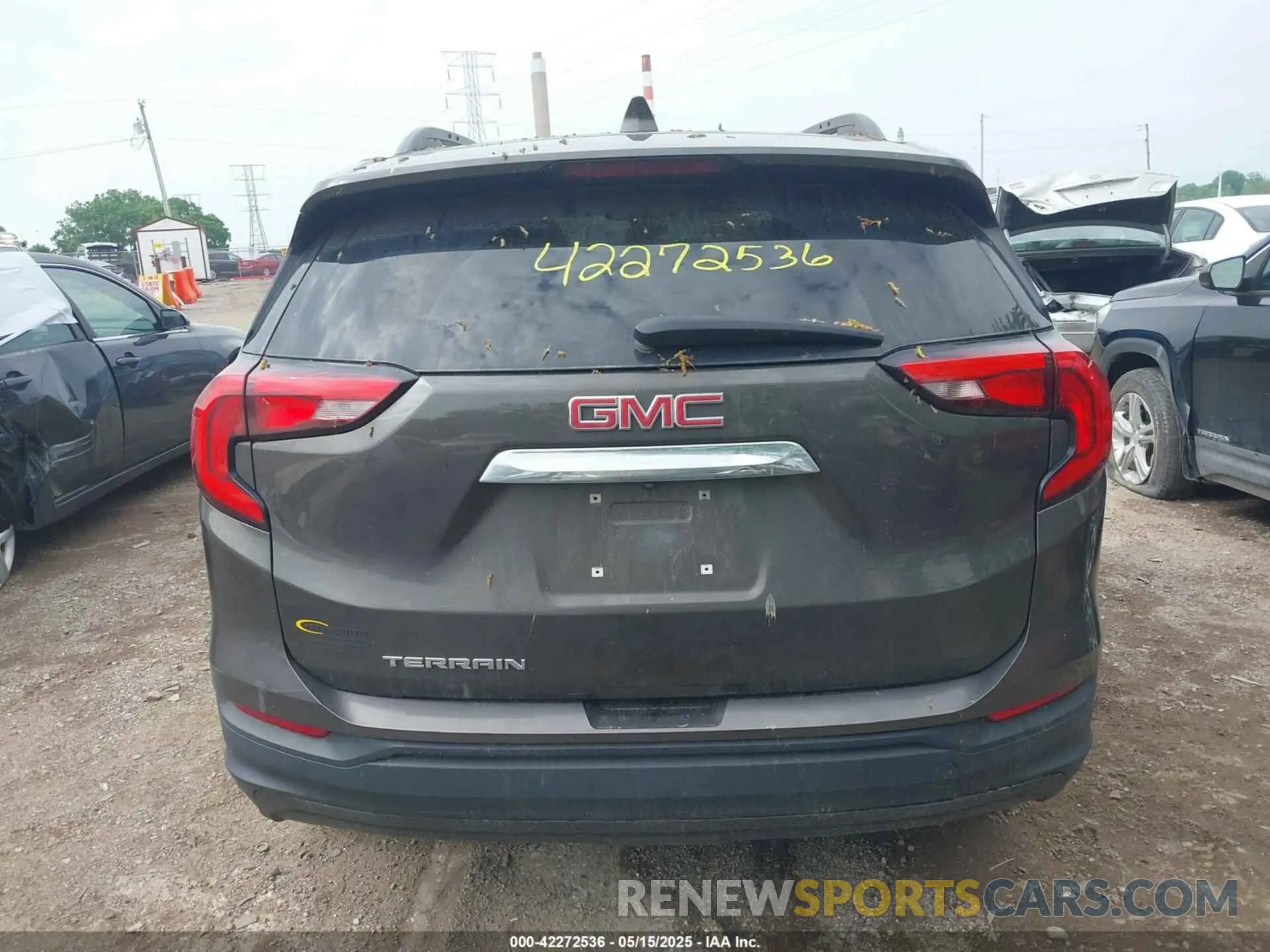 17 fotografías del automóvil dañado 3GKALMEV7KL178683 GMC TERRAIN 2019