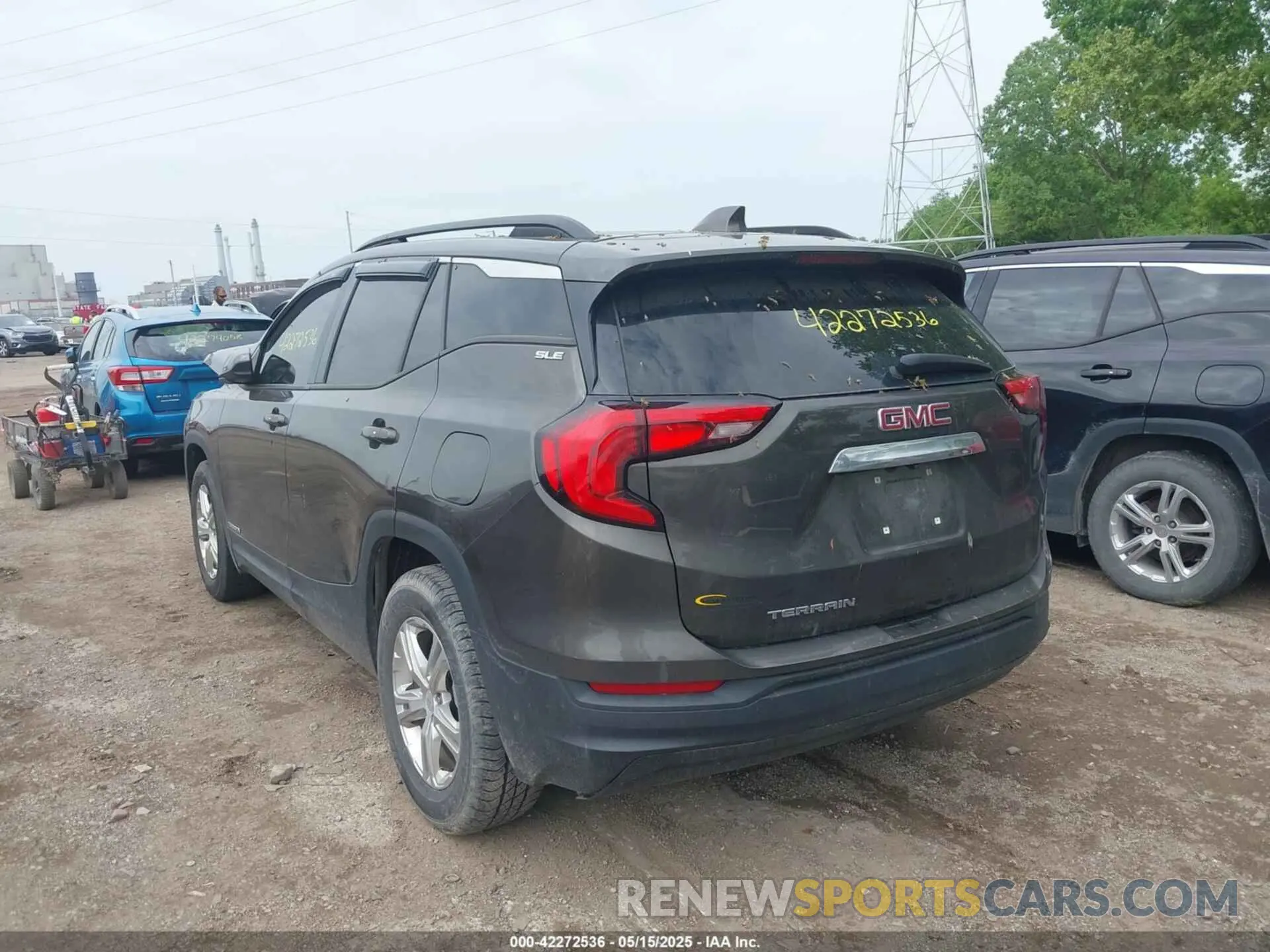 3 fotografías del automóvil dañado 3GKALMEV7KL178683 GMC TERRAIN 2019