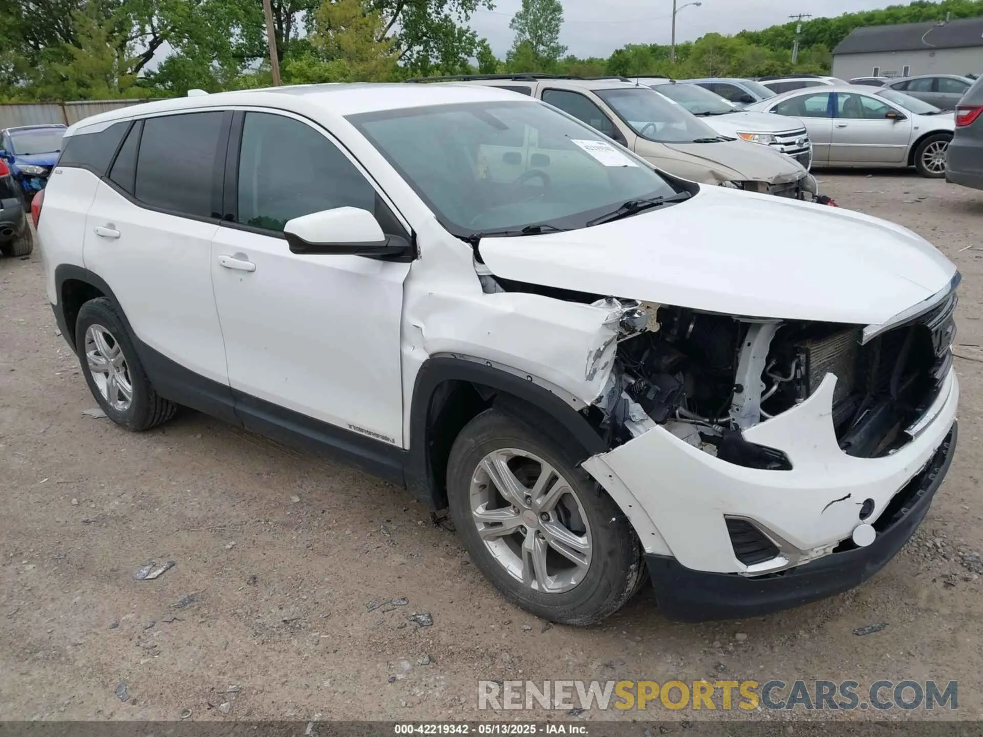 1 fotografías del automóvil dañado 3GKALMEV7KL237988 GMC TERRAIN 2019