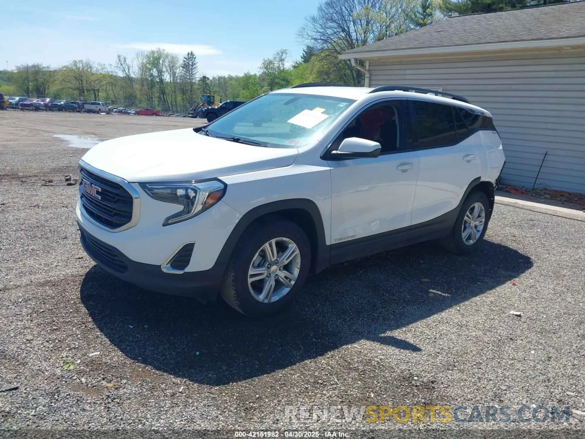 2 fotografías del automóvil dañado 3GKALMEV7KL367026 GMC TERRAIN 2019