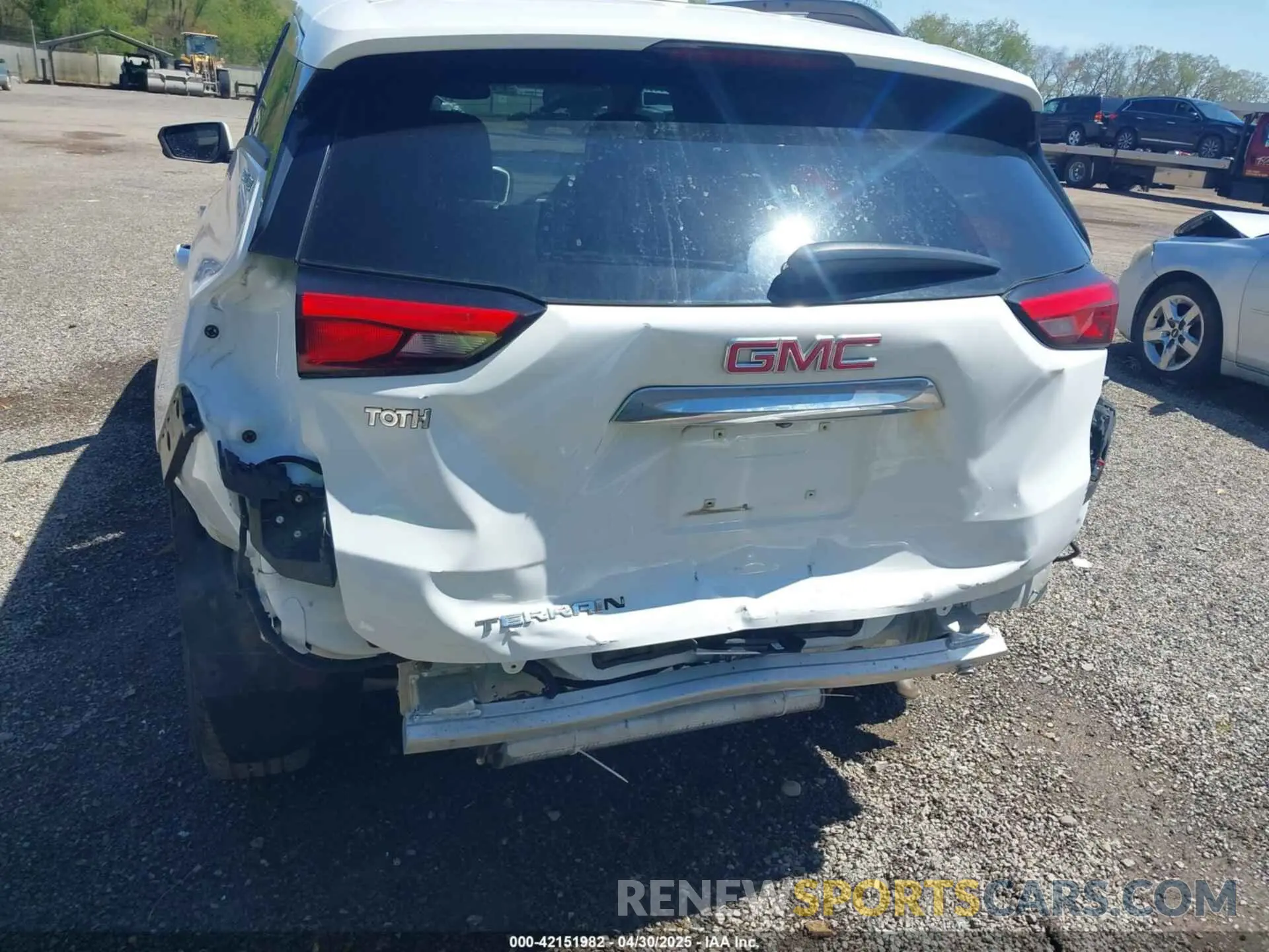 6 fotografías del automóvil dañado 3GKALMEV7KL367026 GMC TERRAIN 2019