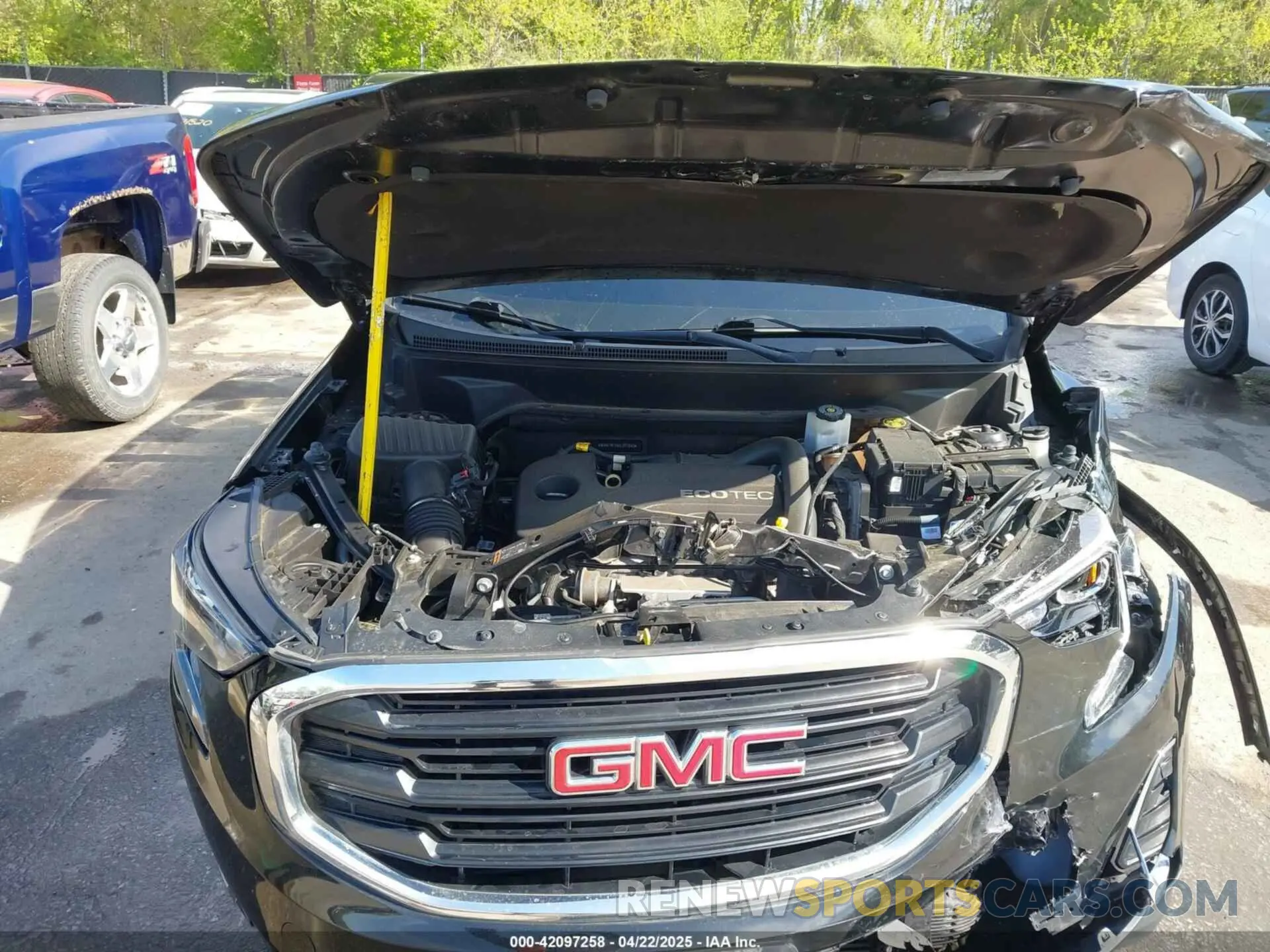 10 fotografías del automóvil dañado 3GKALMEV8KL207883 GMC TERRAIN 2019