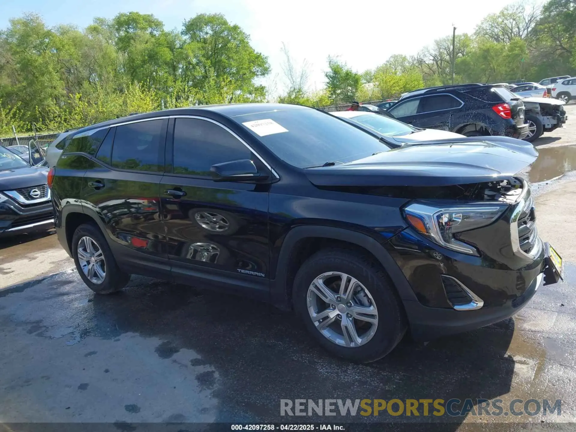 13 fotografías del automóvil dañado 3GKALMEV8KL207883 GMC TERRAIN 2019