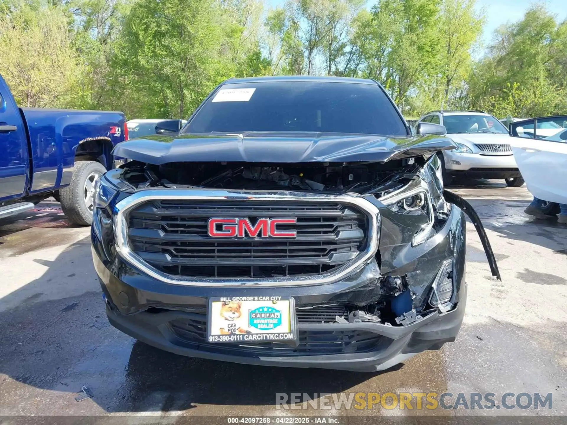 6 fotografías del automóvil dañado 3GKALMEV8KL207883 GMC TERRAIN 2019