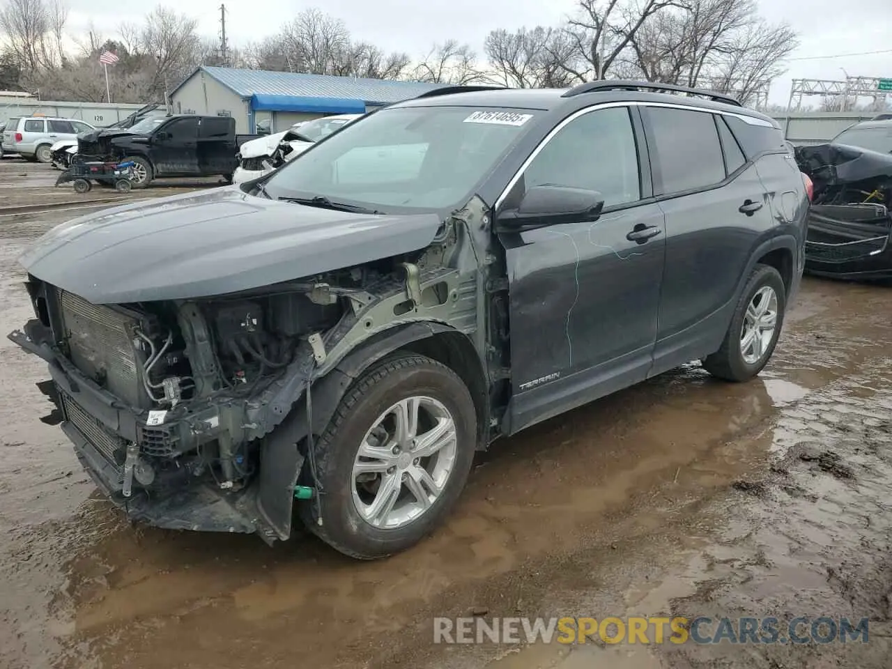 1 fotografías del automóvil dañado 3GKALMEV8KL269395 GMC TERRAIN 2019