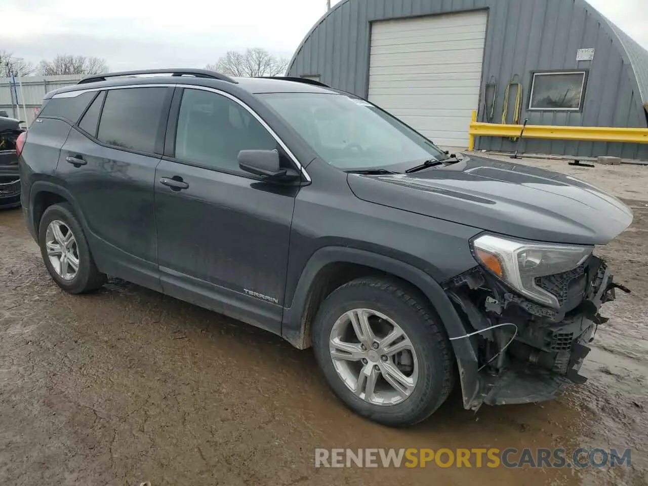 4 fotografías del automóvil dañado 3GKALMEV8KL269395 GMC TERRAIN 2019