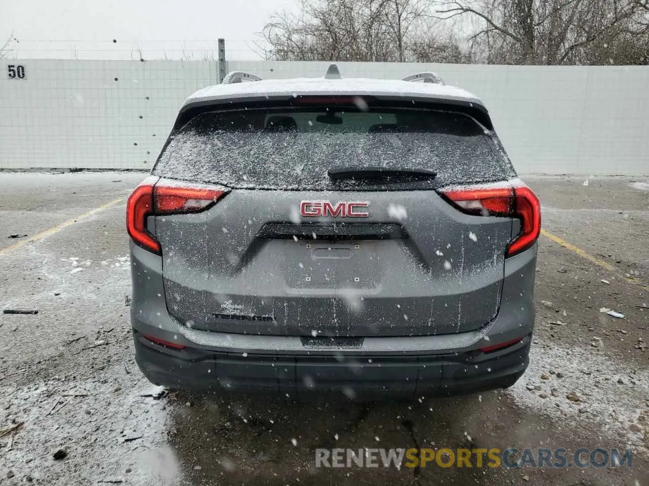 6 fotografías del automóvil dañado 3GKALMEV8KL284544 GMC TERRAIN 2019