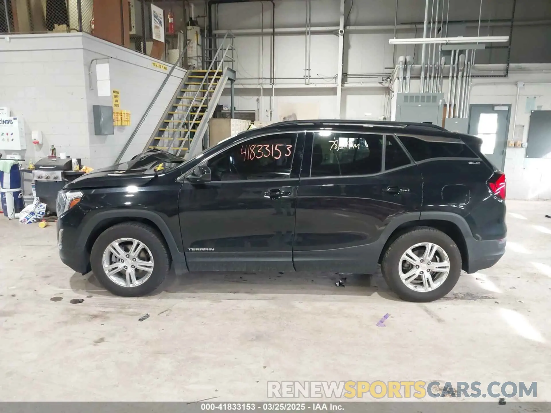 14 fotografías del automóvil dañado 3GKALMEV8KL364071 GMC TERRAIN 2019