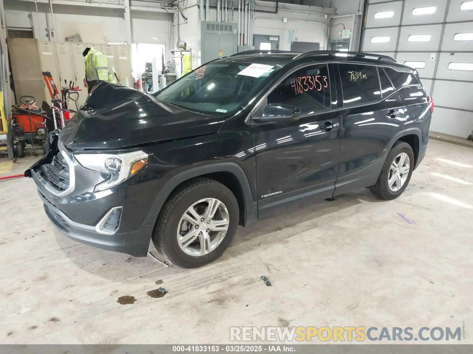 2 fotografías del automóvil dañado 3GKALMEV8KL364071 GMC TERRAIN 2019